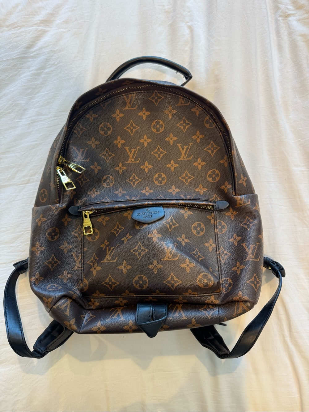 Brown backpack